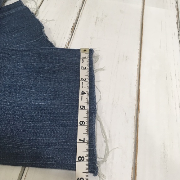 BKE Denim Stretch Raw Hem Jeans, Size 27 - Picture 12 of 15